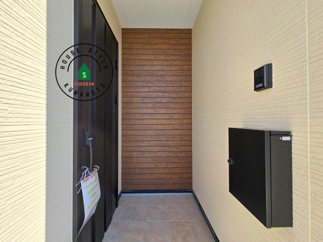 熊本市南区御幸西3丁目第1-１棟（3号棟）　の外観：施工例|おでかけの時も帰った時も、「我が家」を最初に感じでもらえる素敵な空間に。