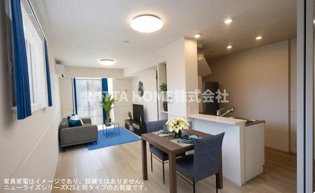 キング・ヒルズⅠの居間・リビング|【イメージ写真】13.3帖のリビングルーム★