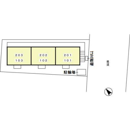 ヴィラセジュールの区画図
