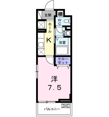 メルセイユの間取り