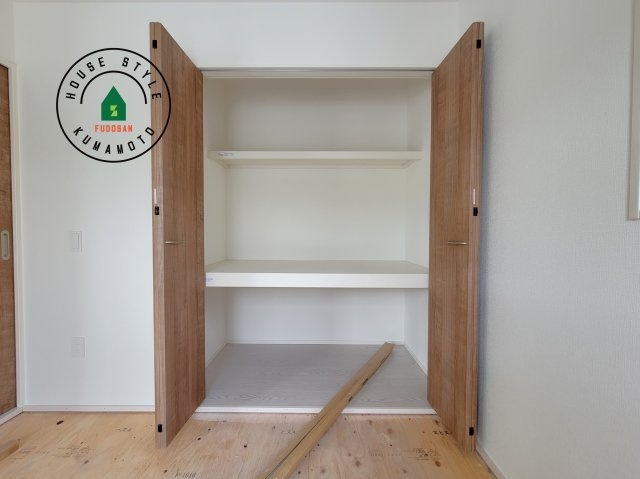菊池市西寺第4-2棟（3号棟）　の内観：施工例|収納には困りません。