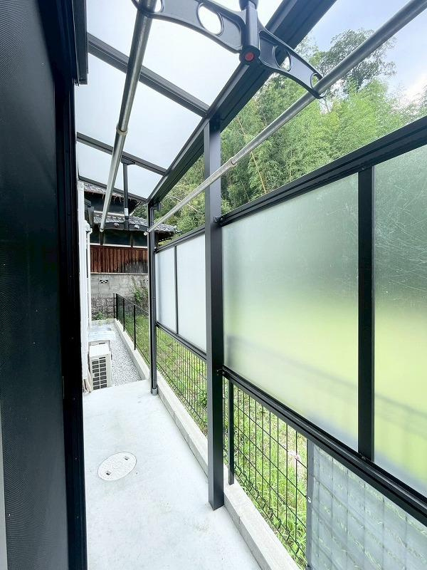 私市6丁目　中古一戸建てのバルコニー|■物件内覧・資金計画相談・住宅ローン相談、リフォーム相談、お問合せ受付中■
※当日・翌日のご内覧、ご相談はお電話でのお問合せがスムーズです！