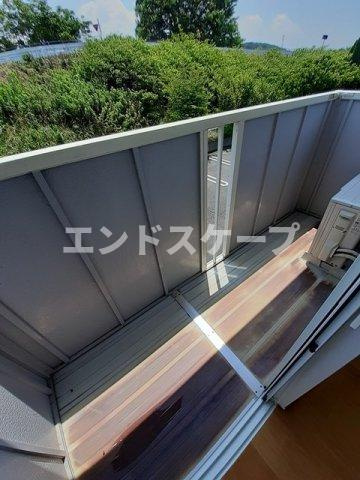 サンパティークⅢのバルコニー|高崎、前橋のお部屋探しはエンドスケープまで！お客様の理想お聞かせ下さい♪