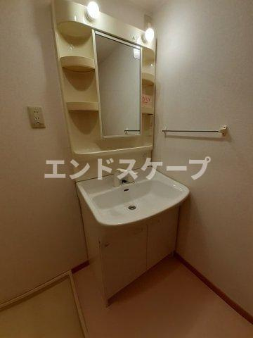 サンパティークⅢの洗面所|高崎、前橋のお部屋探しはエンドスケープまで！お客様の理想お聞かせ下さい♪