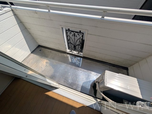 フラッツハナ Ⅱのバルコニー