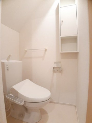 【トイレ】 | ベルファミーユ　Ⅱ | 清潔感のあるトイレです