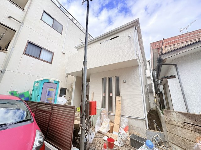 【外観】 | 新座市栄5丁目　新築一戸建住宅　全1棟　(保谷店) | 小学校まで徒歩8分なのでお子様がいるご家庭も安心