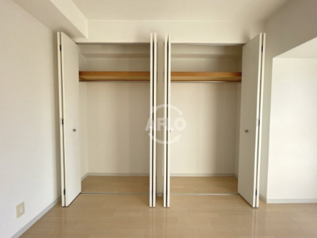 ルクレ西長堀の収納|ルクレ西長堀　クローゼット