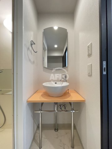 ルクレ西長堀の洗面所|ルクレ西長堀　洗面脱衣所