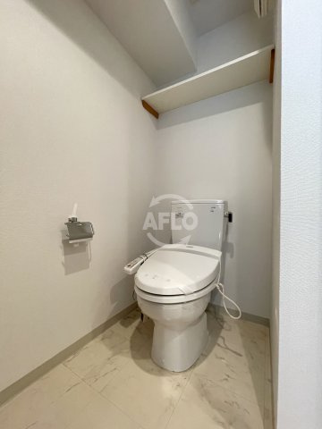 ルクレ西長堀のトイレ|ルクレ西長堀　温水洗浄便座