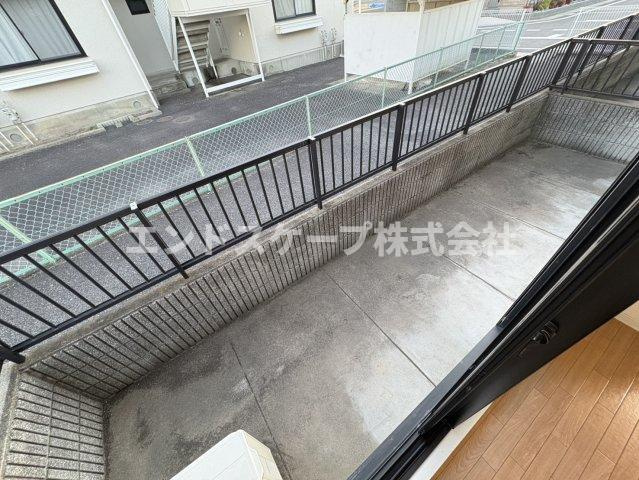 コンフォール石坂Bのバルコニー|高崎、前橋のお部屋探しはエンドスケープまで！お客様の理想お聞かせ下さい♪