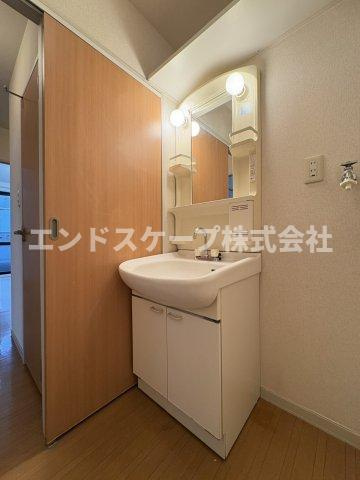 コンフォール石坂Bの洗面所|高崎、前橋のお部屋探しはエンドスケープまで！お客様の理想お聞かせ下さい♪