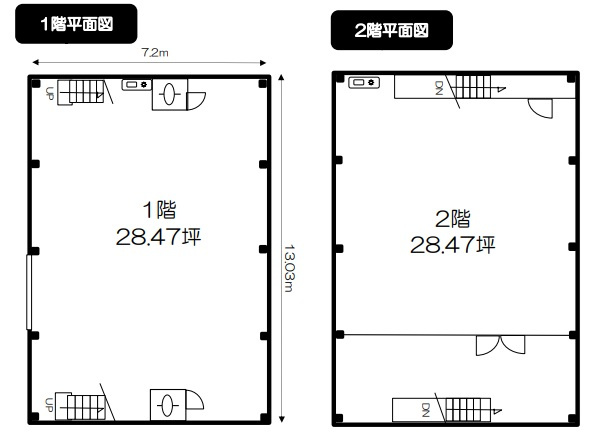 板橋区若木１丁目の倉庫の間取り