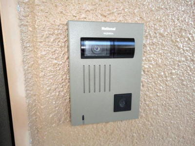 【セキュリティ】 | ハッピーヴィラ神野々 | カメラ付インターホン