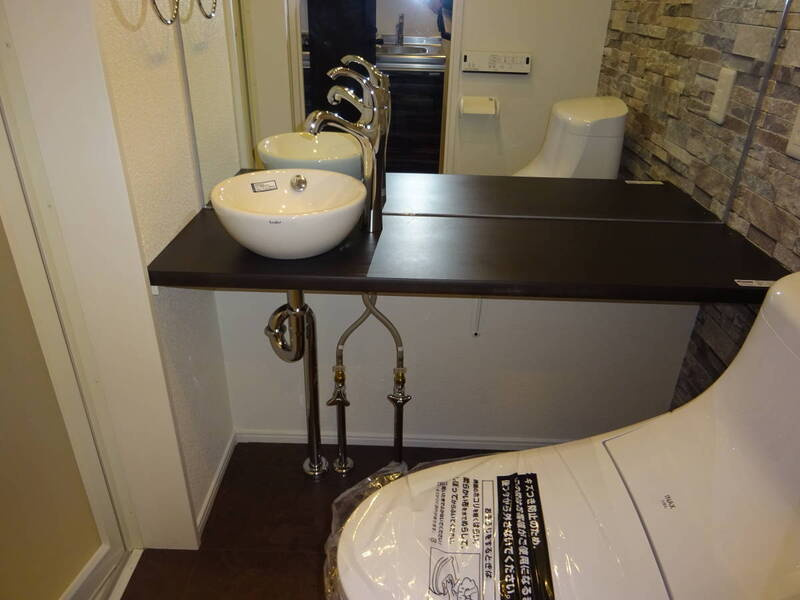 アザーレ・パッシオ生田Bの洗面所