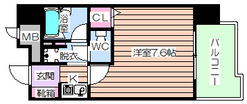 【間取り】 | プレサンス新大阪