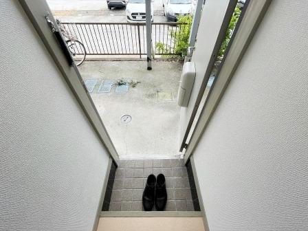 コーポサントーレアの玄関|きれいな玄関です