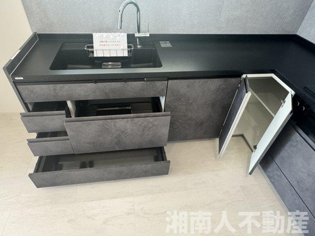 鎌倉市由比ガ浜４丁目３－８－２新築戸建てのキッチン|キッチンです