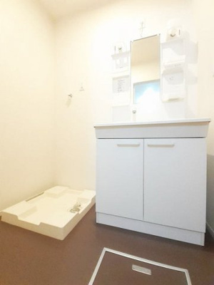 【洗面所】 | カーサ・エレガンテ国府Ⅰ