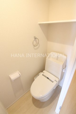 ヴィアロ伊興レジデンスAのトイレ