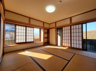 【和室】 | 市川三郷町市川大門　内外装一新中古戸建 敷地161坪 整形地 | 1階北側和室