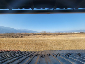 【展望】 | 市川三郷町市川大門　内外装一新中古戸建 敷地161坪 整形地 | 2階から北側を望む