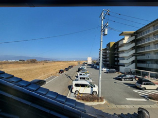 【展望】 | 市川三郷町市川大門　内外装一新中古戸建 敷地161坪 整形地 | 2階から東側を望む