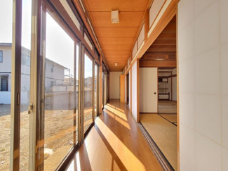 【その他】 | 市川三郷町市川大門　内外装一新中古戸建 敷地161坪 整形地 | とても明るい広縁　