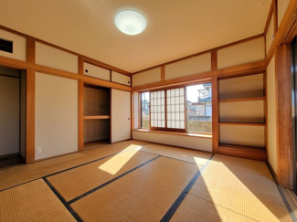 【和室】 | 市川三郷町市川大門　内外装一新中古戸建 敷地161坪 整形地 | 1階北側和室