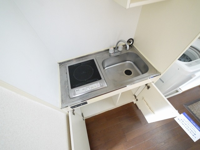 レオパレス大陽弐番館のキッチン|キッチンでお料理をお楽しみください