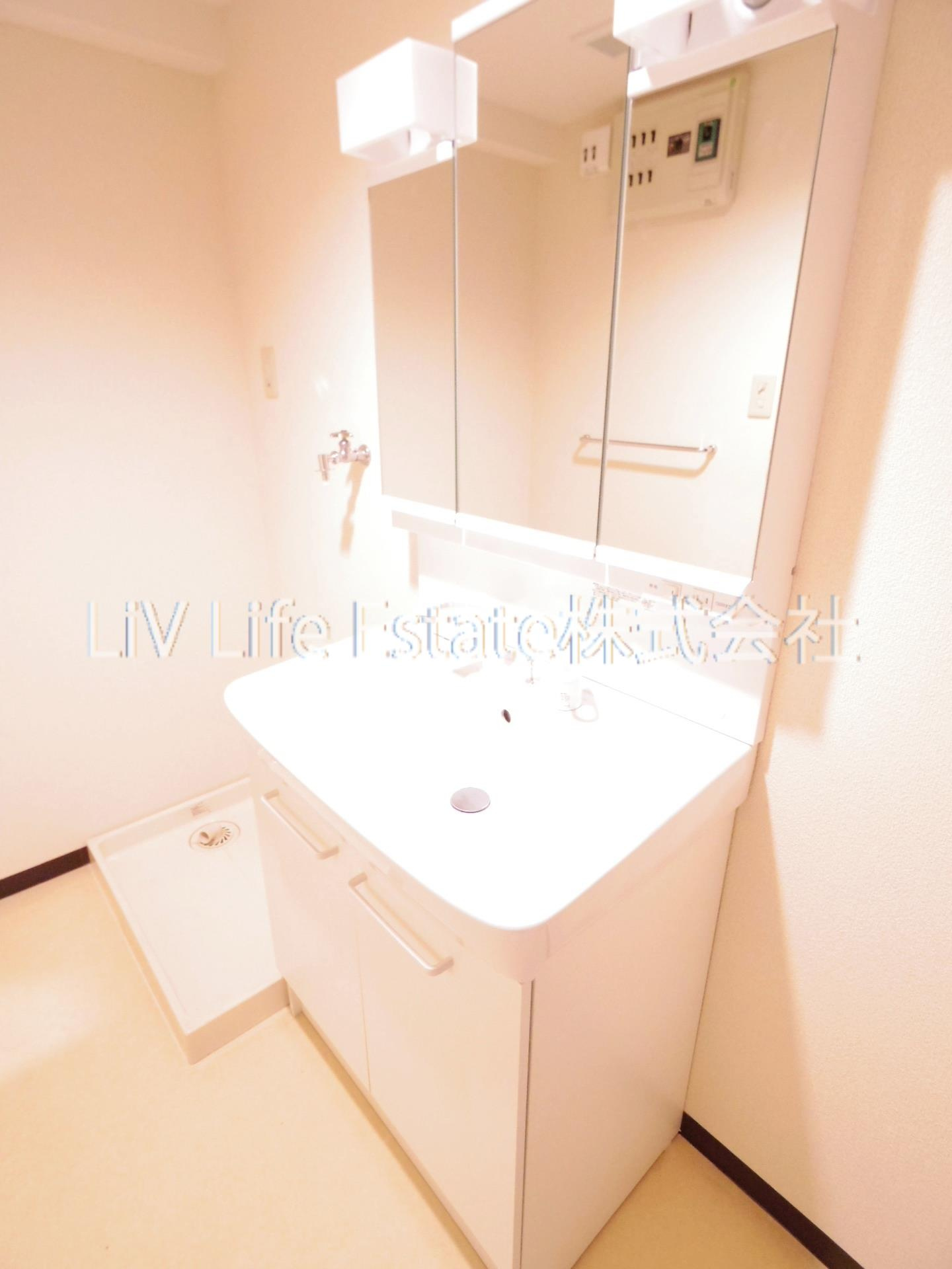 ヴィラセリーズの洗面所