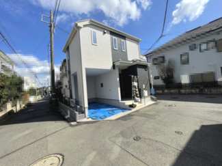 【前面道路含む現地写真】 | 上鶴間　新築分譲住宅　全1棟 | 前面道路