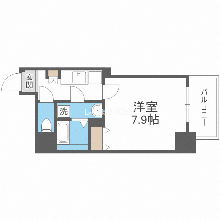 エグゼ堺筋本町の間取り