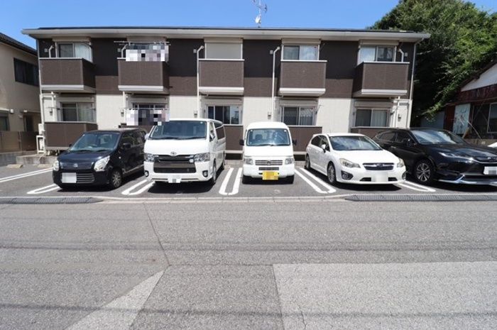 グレンディールの駐車場