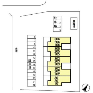 【区画図】 | ヴァンベール富士美