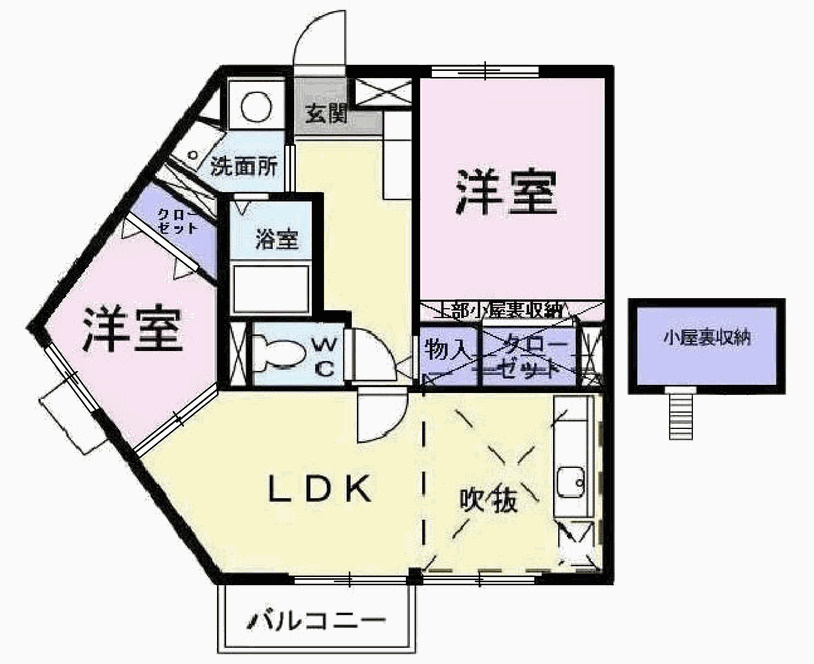 サンセールⅢの間取り