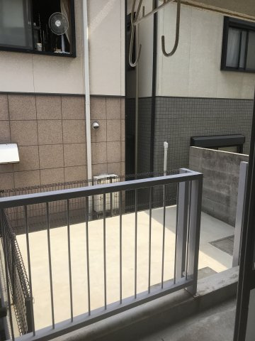 ときわビューハイツのバルコニー|専用バルコニー