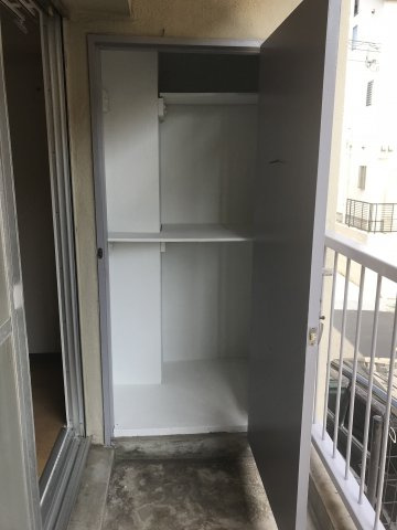 ときわビューハイツの収納|ベランダ収納