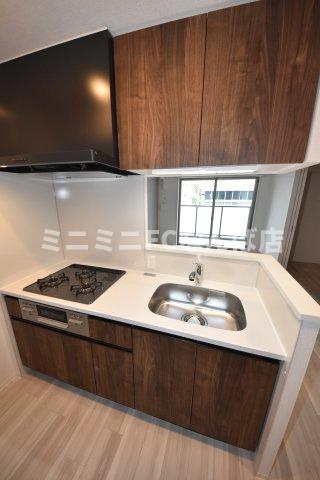 アーバネックス新町Ⅱのキッチン