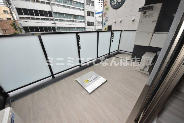 アーバネックス新町Ⅱのバルコニー