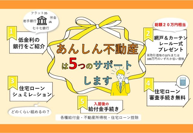 | ＼即 見 学 可 能／涌谷町涌谷第４期　限定１棟 | ＼新築買うなら！あんしん不動産／
・住宅ローンこのとなら私たちにお任せください！