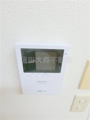 ファミールカツラの設備|その他設備　TVモニタ付きインターホン