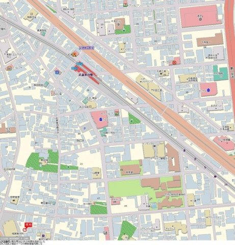 ファミールカツラの地図