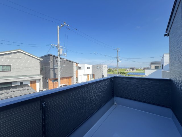 橿原市曲川3丁目全5区画のバルコニー|陽当たり良好バルコニー