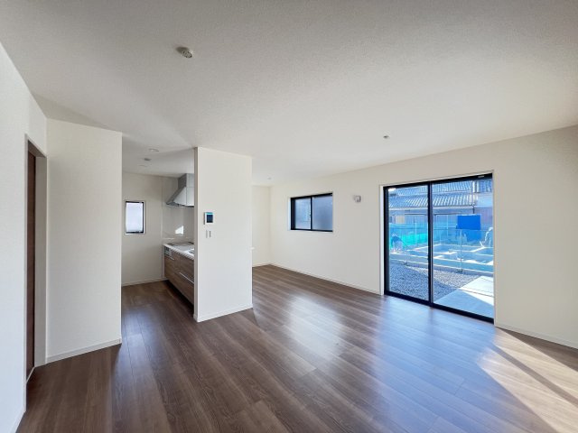 桜井市粟殿　第13期の居間・リビング|明るく広々としたLDK