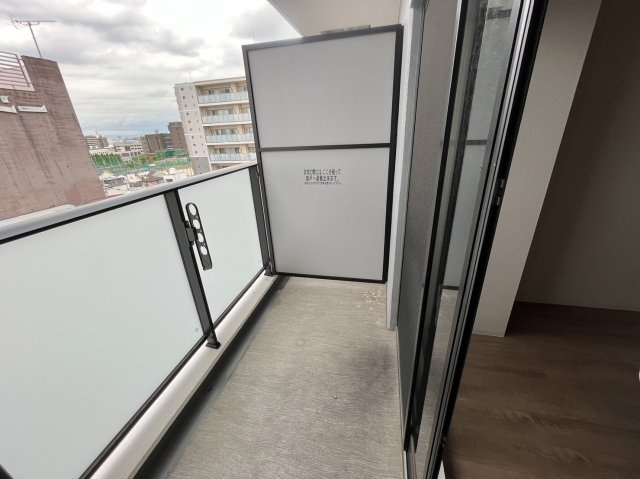 ソルレヴェンテ八戸ノ里のバルコニー