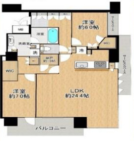 【間取り】 | 北浜ミッドタワー