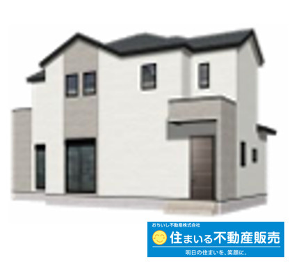 糟屋郡宇美町障子岳3丁目1期　1号の外観パース