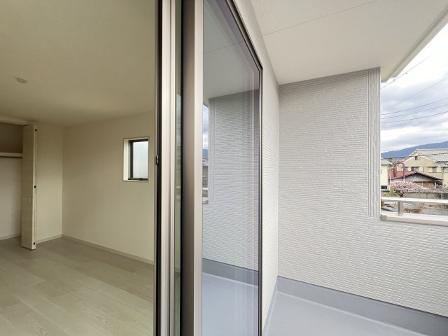 桜井市粟殿　第13期　のバルコニー