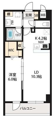 ベルンガーデン勝山北 の間取り